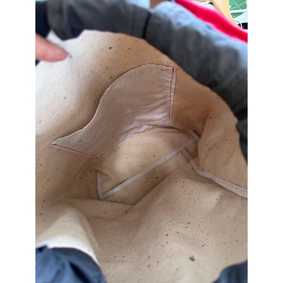 NWOT Custom Signed Handmade Handcrafted Hawaiian Honu Tiare Drawstring Sling Bag - Picture 6 of 7